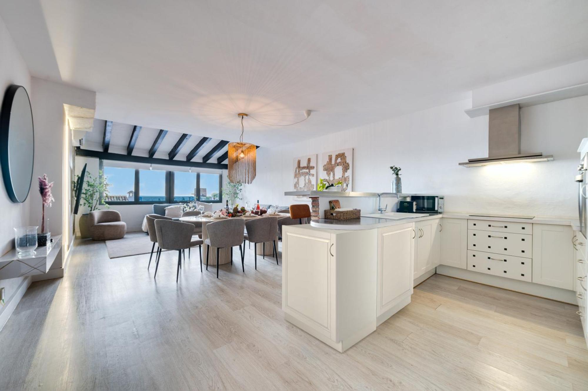 Vacation Marbella I Stylish 5Bdr Penthouse, Sea And Marina View Appartement Buitenkant foto